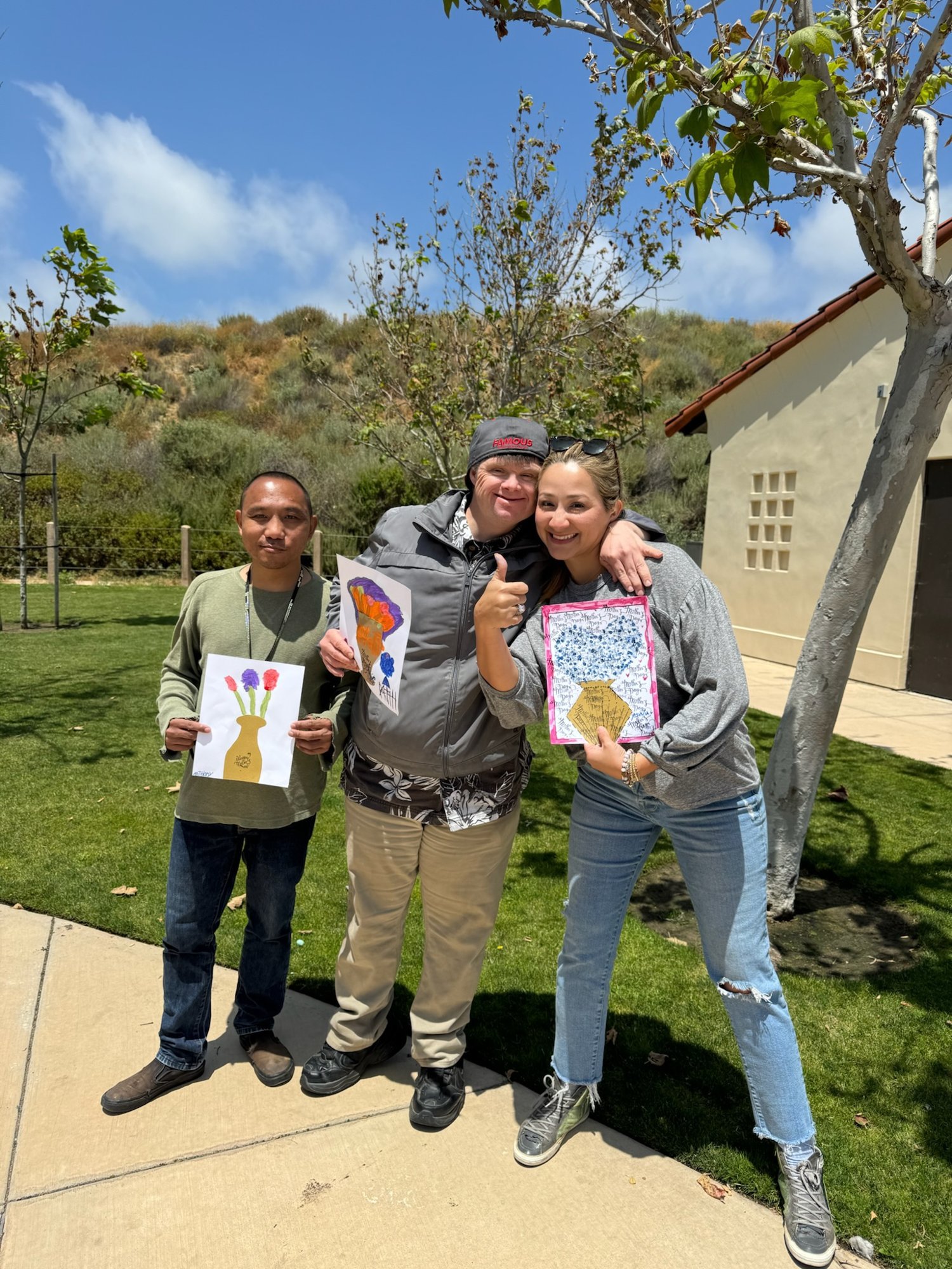 Work Creation Program participants out in the community