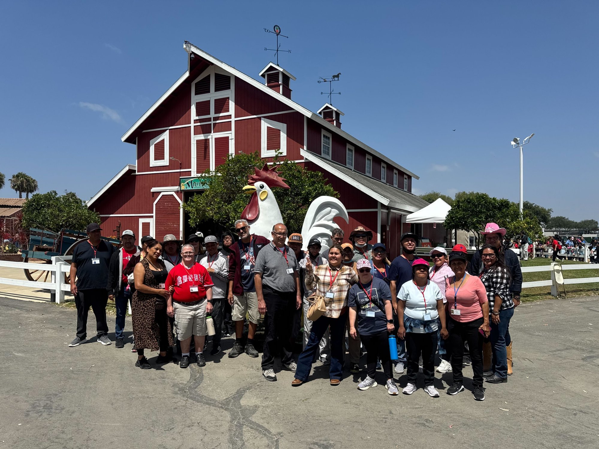 Work Creation Program participants learning hands-on skills at a community farm