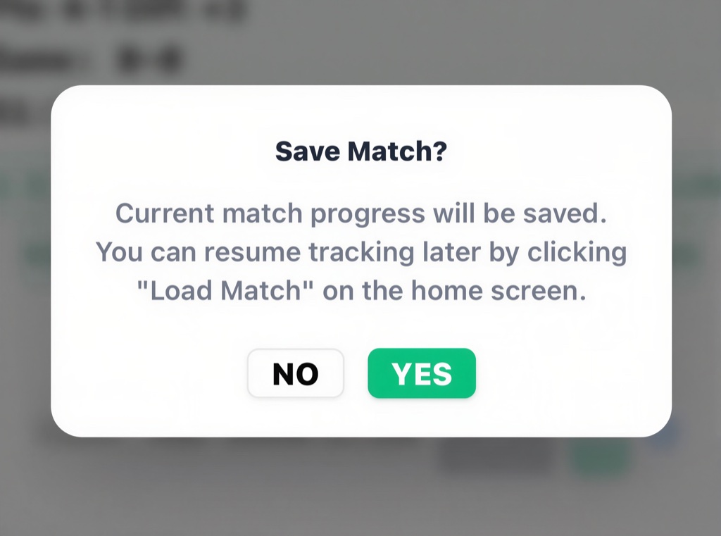 Saving a Match