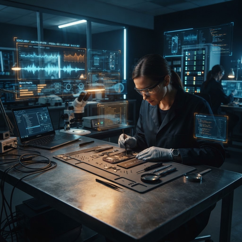 Mobile Forensics and Spyware Detection: The New Frontline of Defense
