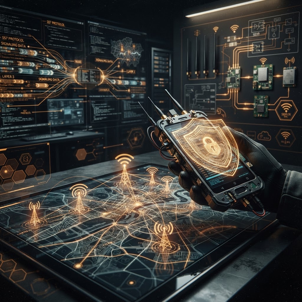 Cellular Interception 2026: SS7 TCAP Exploits and SDR IMSI Catchers