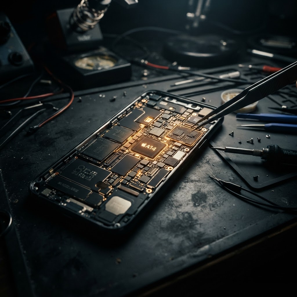 Hardware Surveillance & Modified Phones: The Silicon Threat Frontier