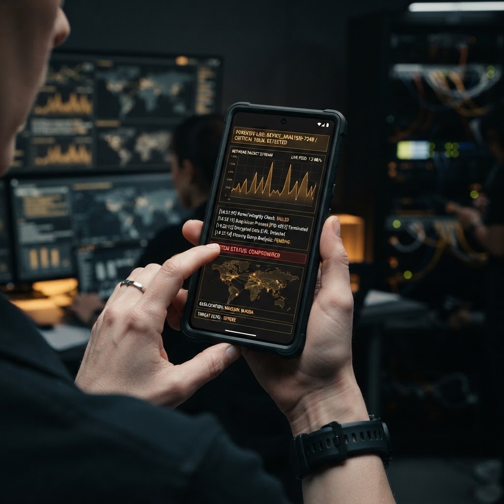 Mobile Forensics and Spyware Detection: The New Frontline of Digital Defense