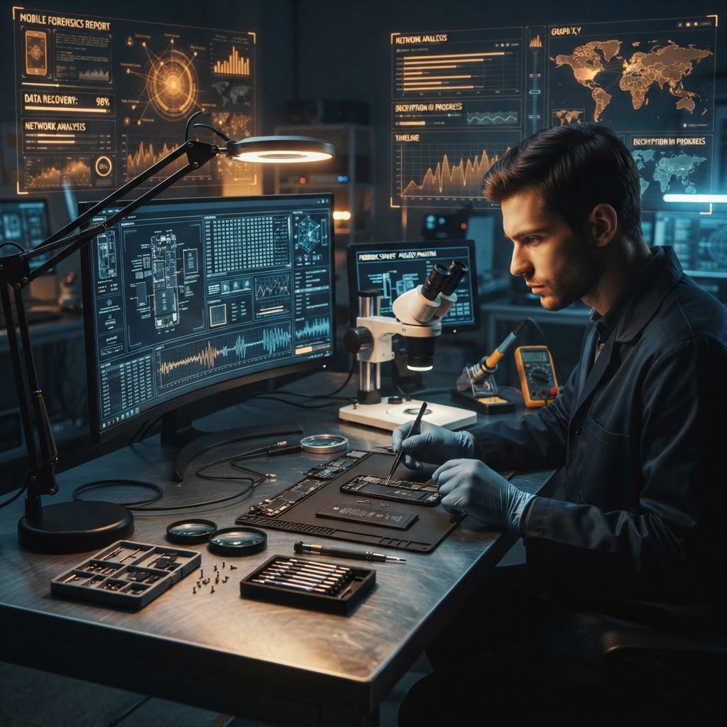 Mobile Forensics and Spyware Detection: Navigating the New Threat Landscape