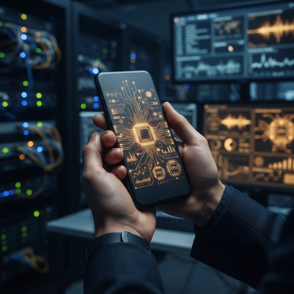The Evolution of Mobile Surveillance: Why Encryption Alone Fails Against Hardware-Layer Exploitation