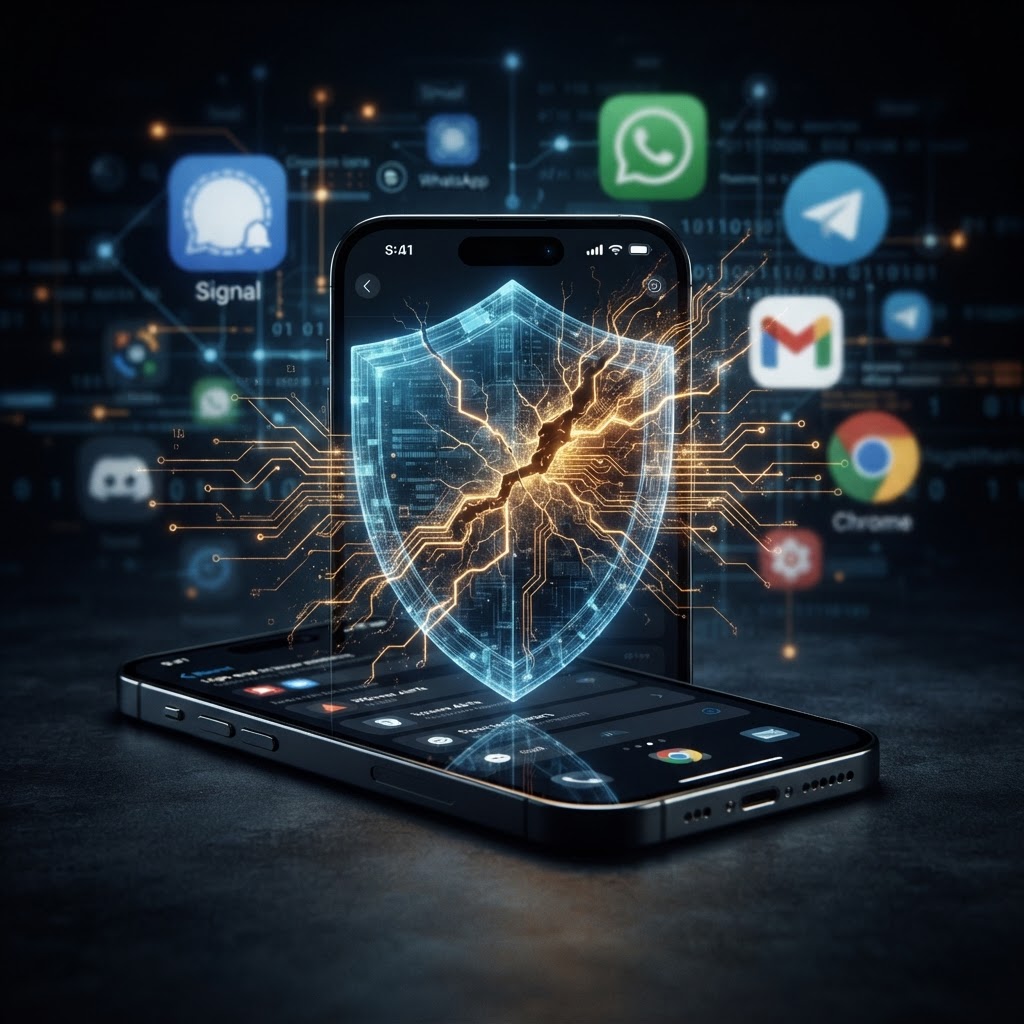 The Sturnus Threat: Why Signal, WhatsApp, and Telegram E2EE Fails Against Modern Spyware