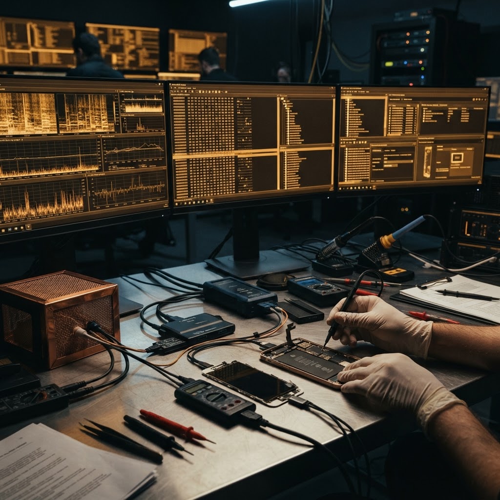 Mobile Forensics Confronts Evasive Spyware and Zero-Click Exploits