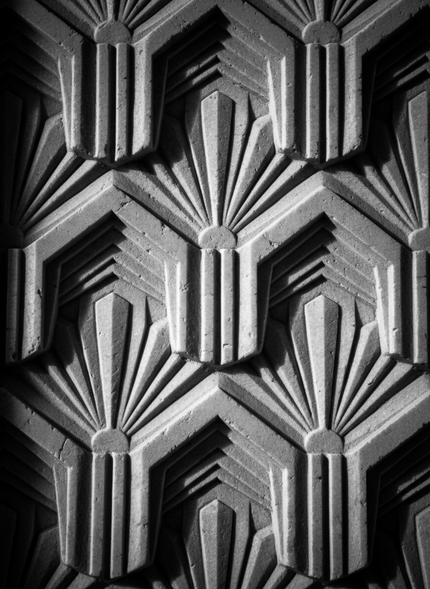 Commercieel - Art Deco textural detail