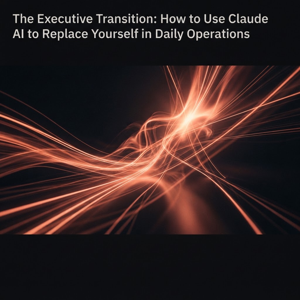 The Executive Transition: How to Use Claude AI to Replace Yourself in Daily Operations