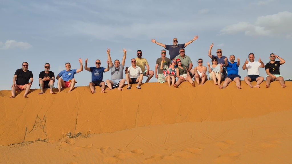 Grupo no Deserto