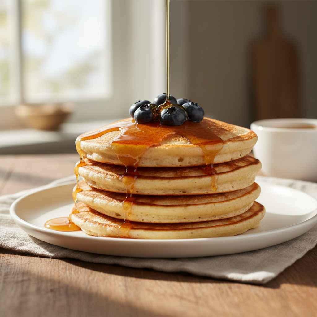 Panqueques / Waffles de Descarte de Masa Madre