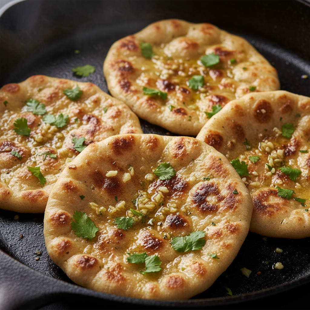 Naan de Masa Madre / Pan Plano