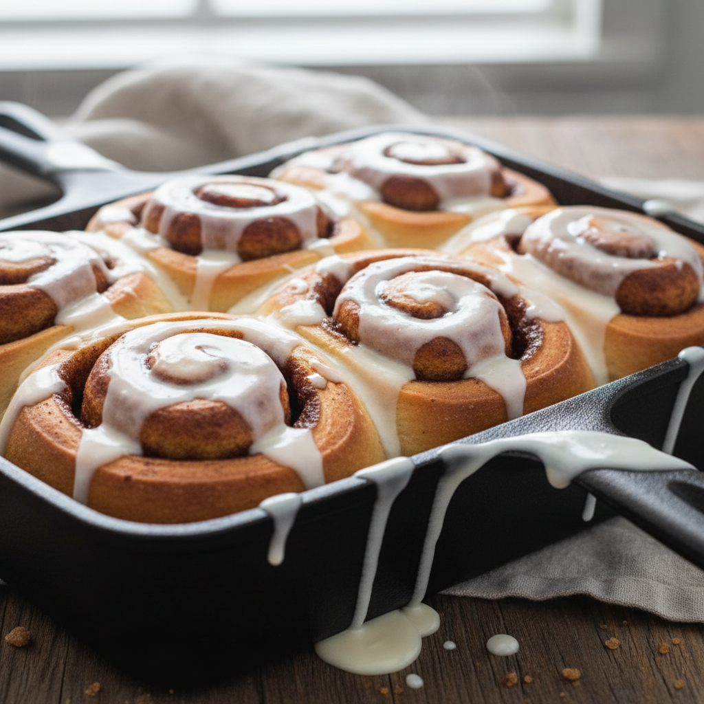 Rolls de Canela de Masa Madre