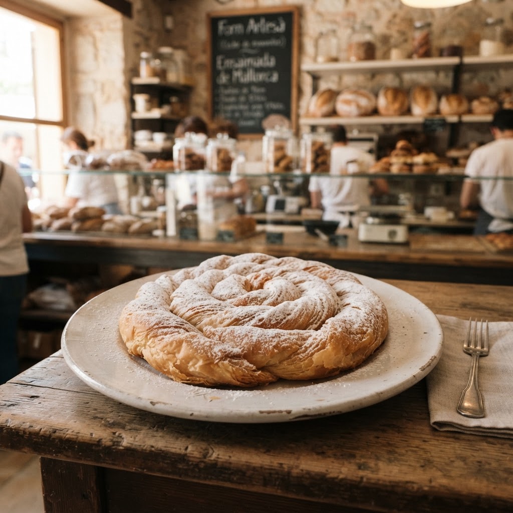 Ensaimada Mallorquina — Versión Casera D'BakerAid