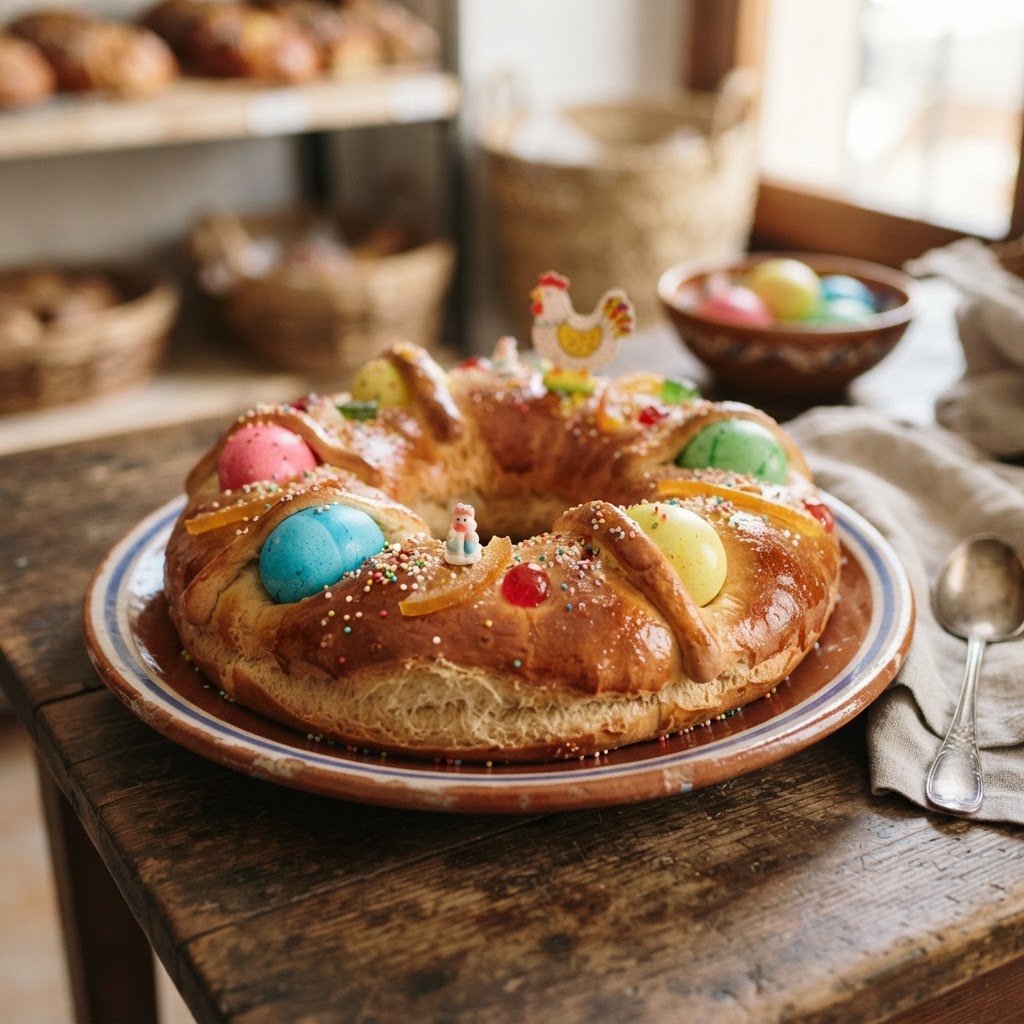 Mona de Pascua de Masa Fermentada D'BakerAid