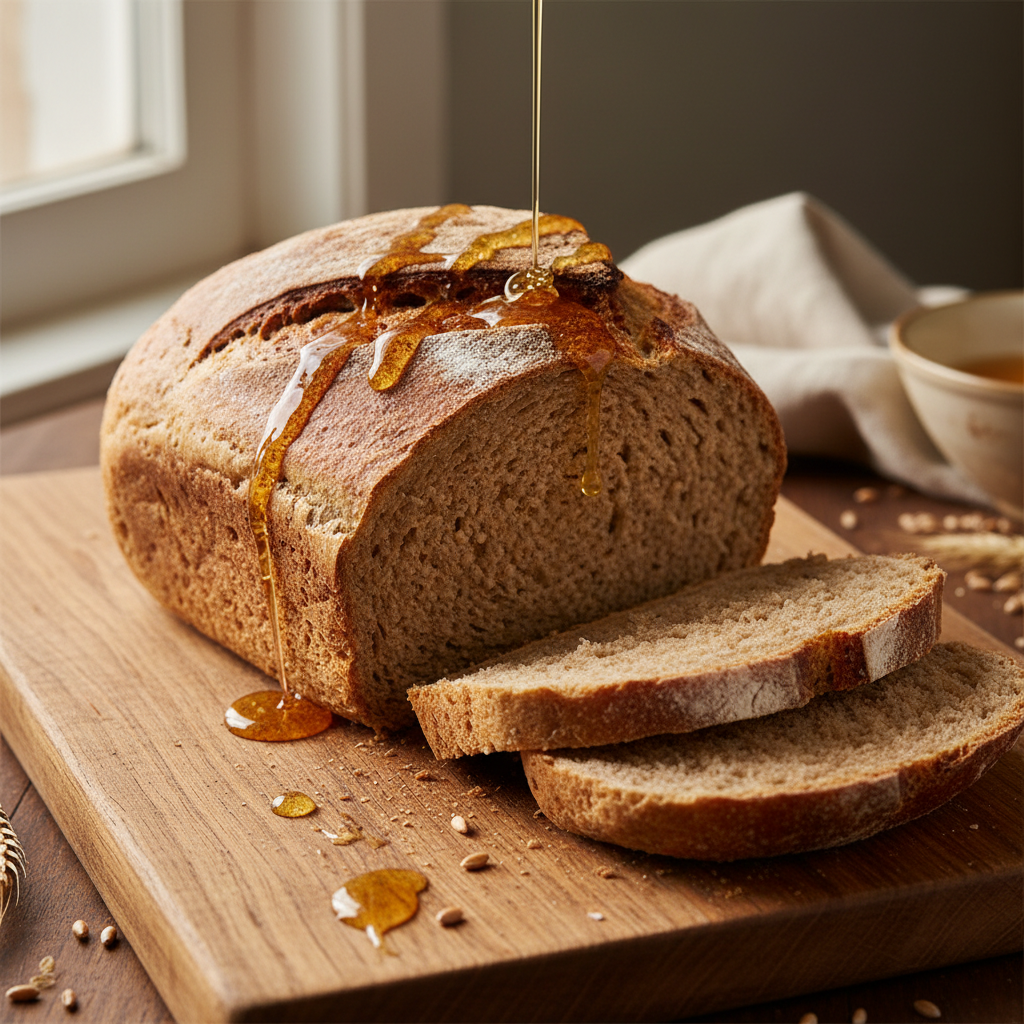 Pan de Trigo Integral con Miel