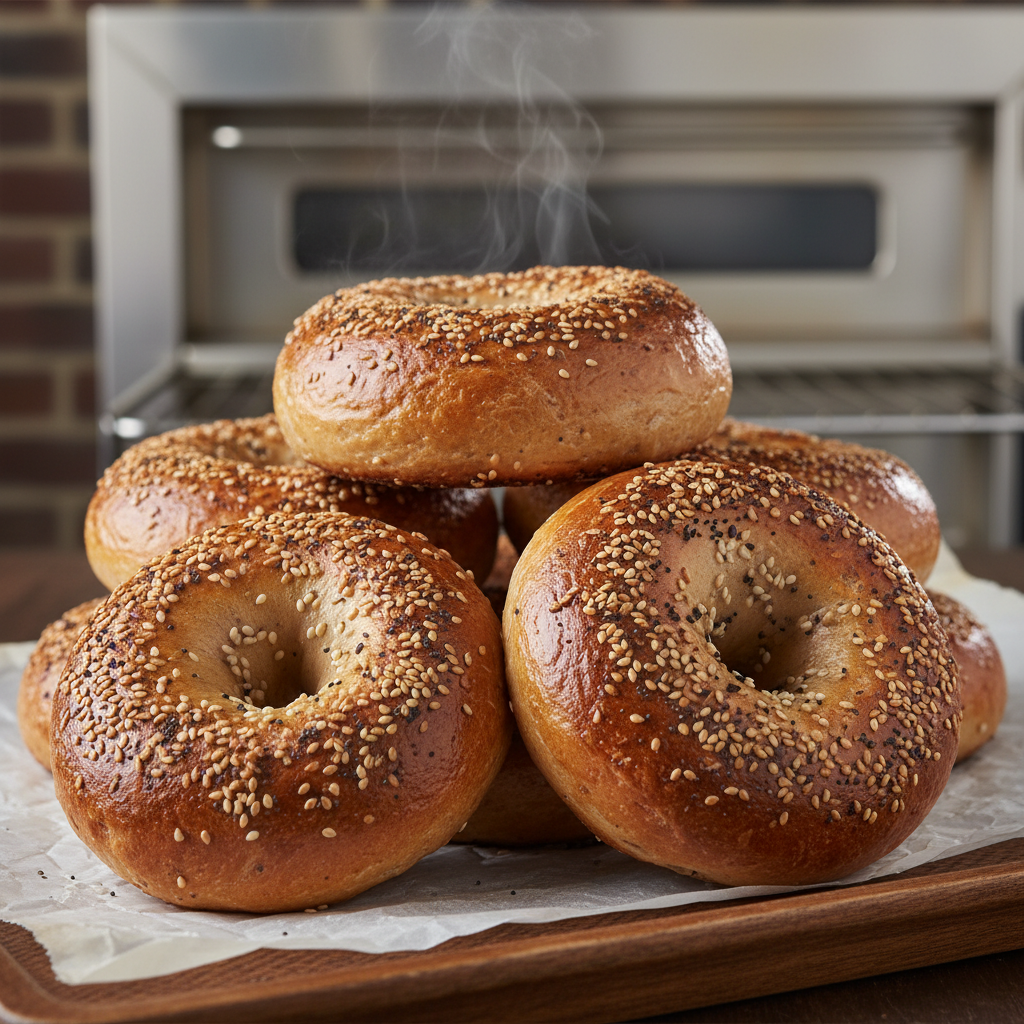 Bagels de Masa Madre