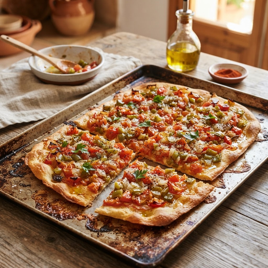 Coca de trampó mallorquina - Versión fermentada D'BakerAid