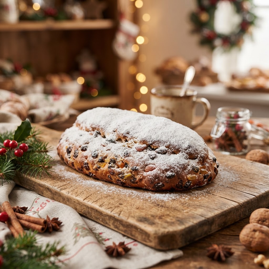 Stollen Navideño Alemán