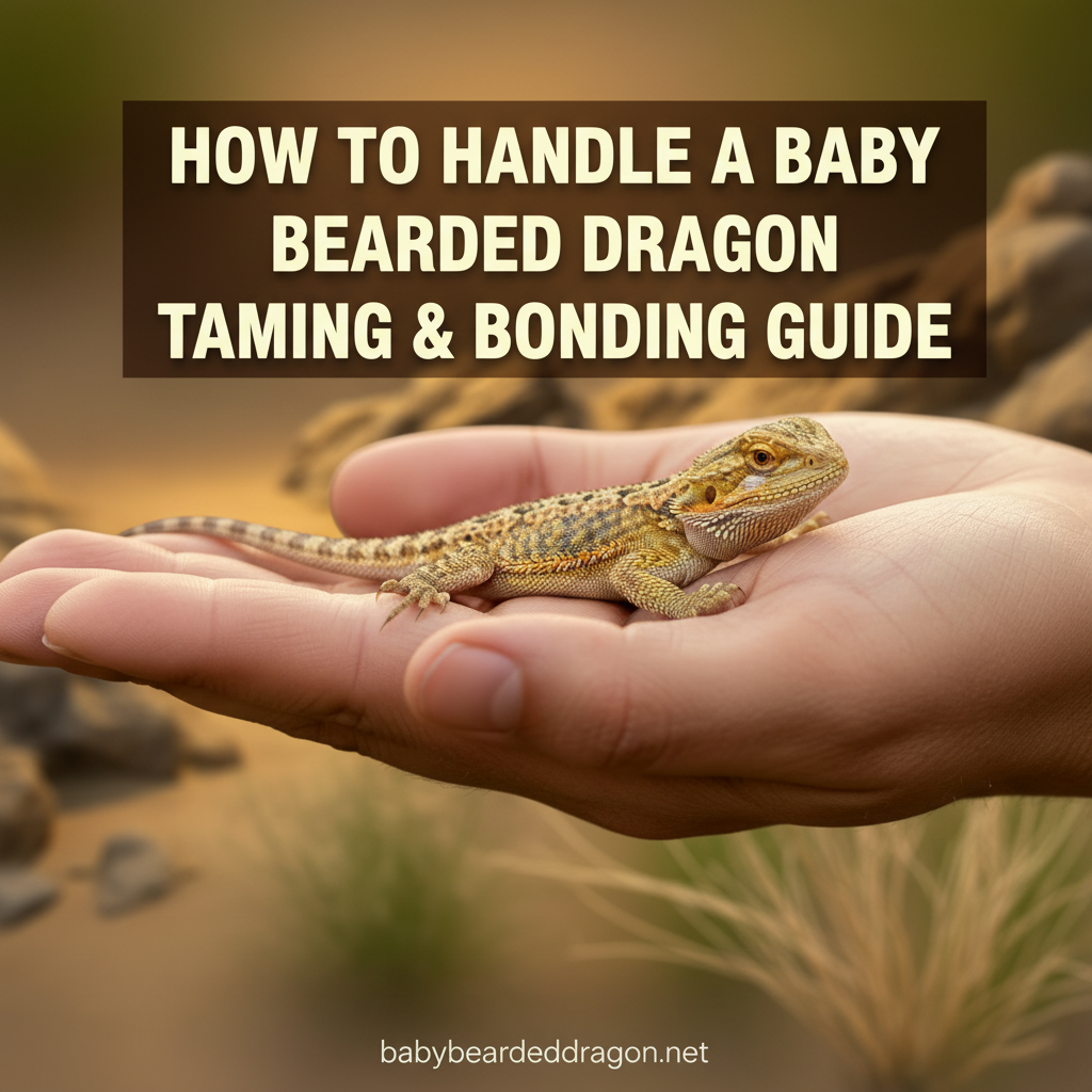 Tame Your Baby Bearded Dragon: Complete Handling Guide!