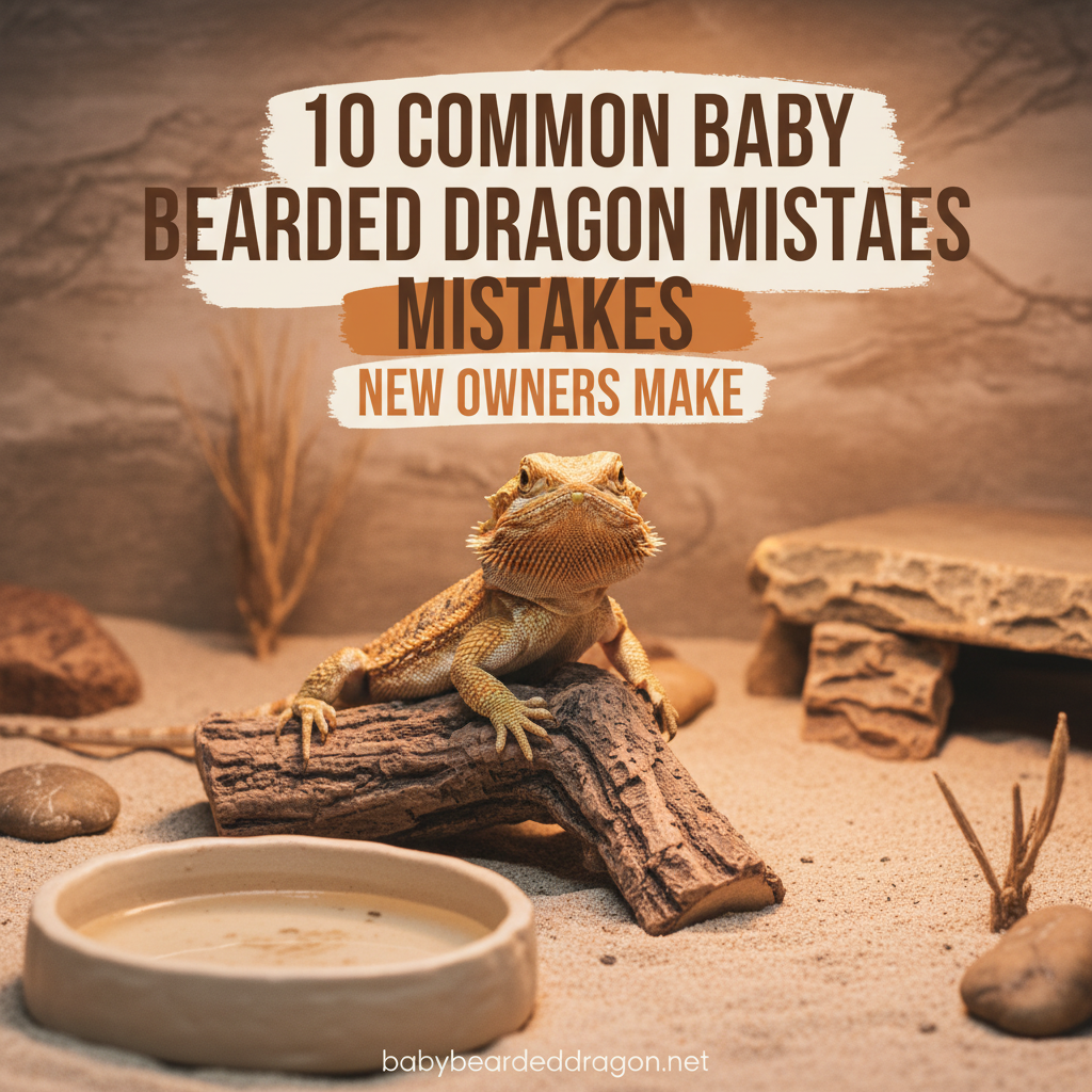 Top 10 Mistakes New Bearded Dragon Owners Make