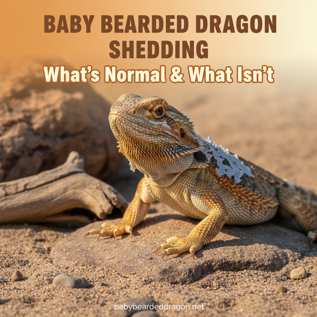 Understanding Baby Bearded Dragon Shedding: Essential Care Tips & Signs to Watch For