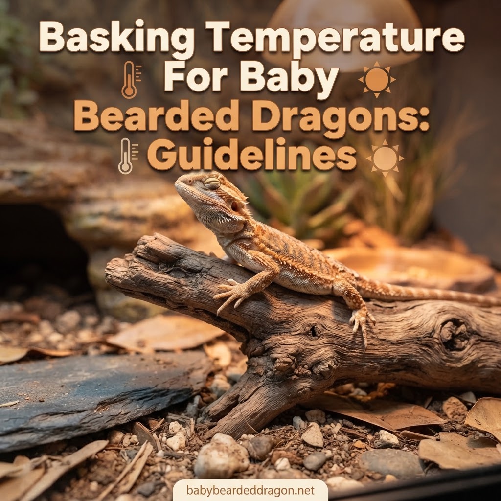 Baby Bearded Dragon Basking Guide: Ideal Temperatures & Setup Tips
