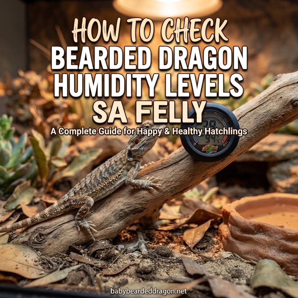 Is Your Baby Bearded Dragon's Tank Too Dry? How To Check Humidity Safely!