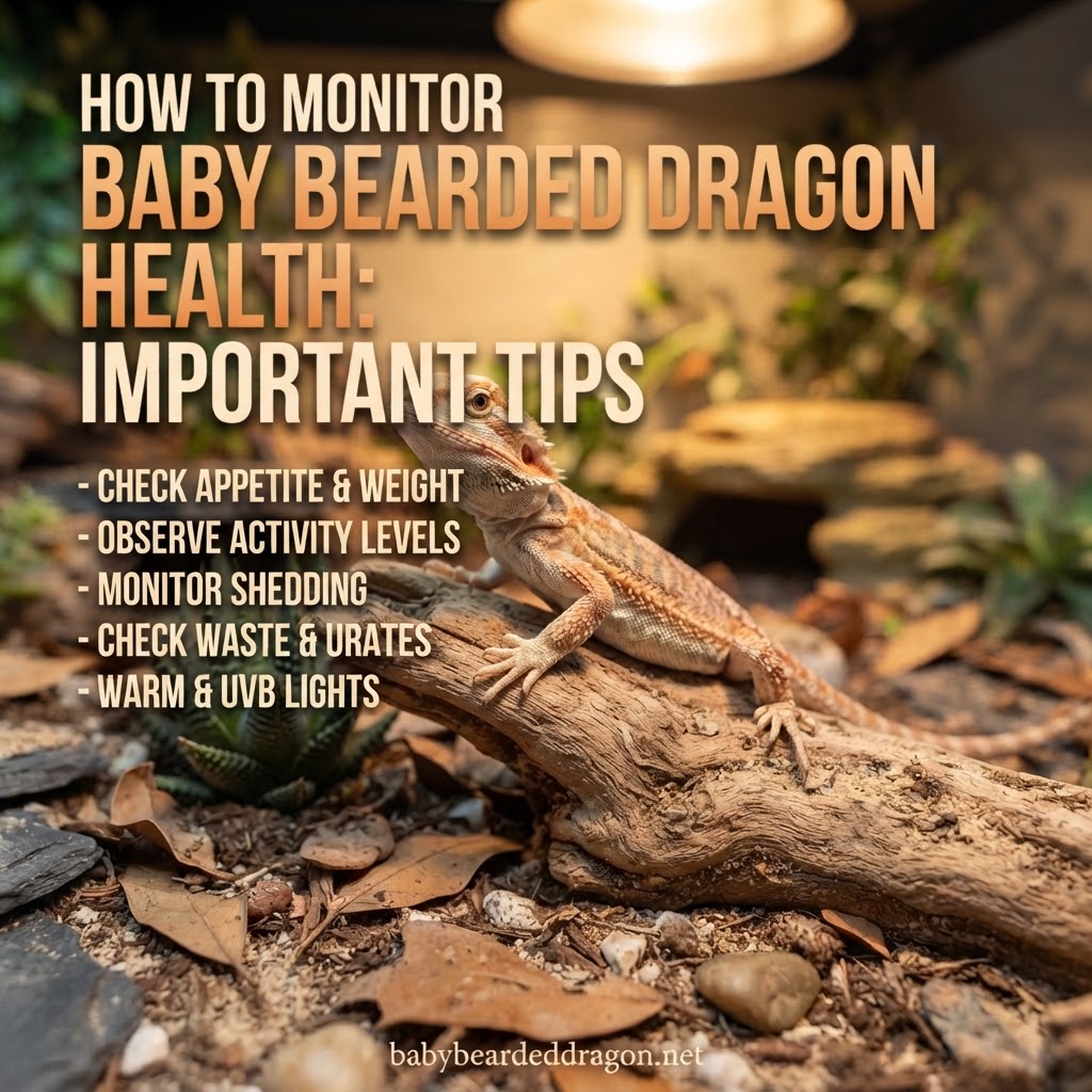 Baby Bearded Dragon Health: The Beginner's Monitoring Guide
