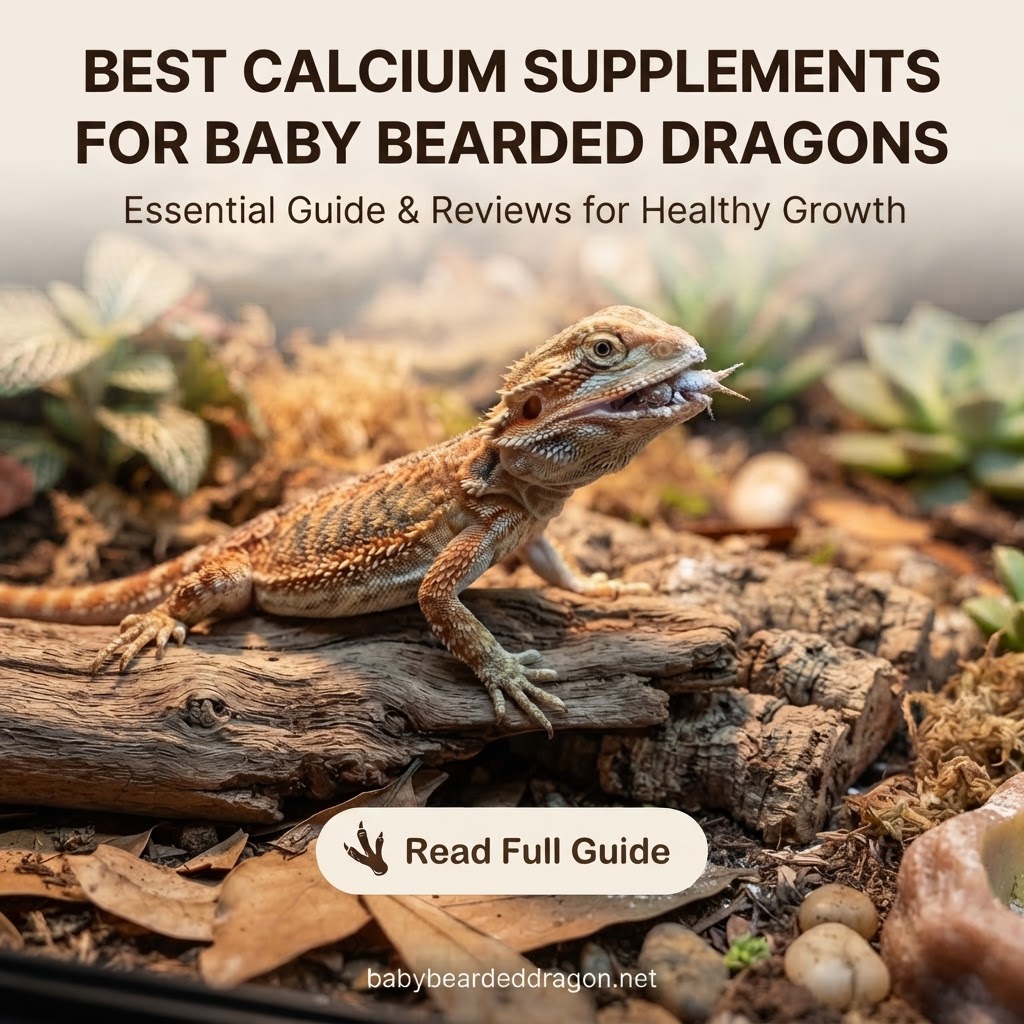 Best Calcium Supplements for Baby Bearded Dragons: A Complete Guide