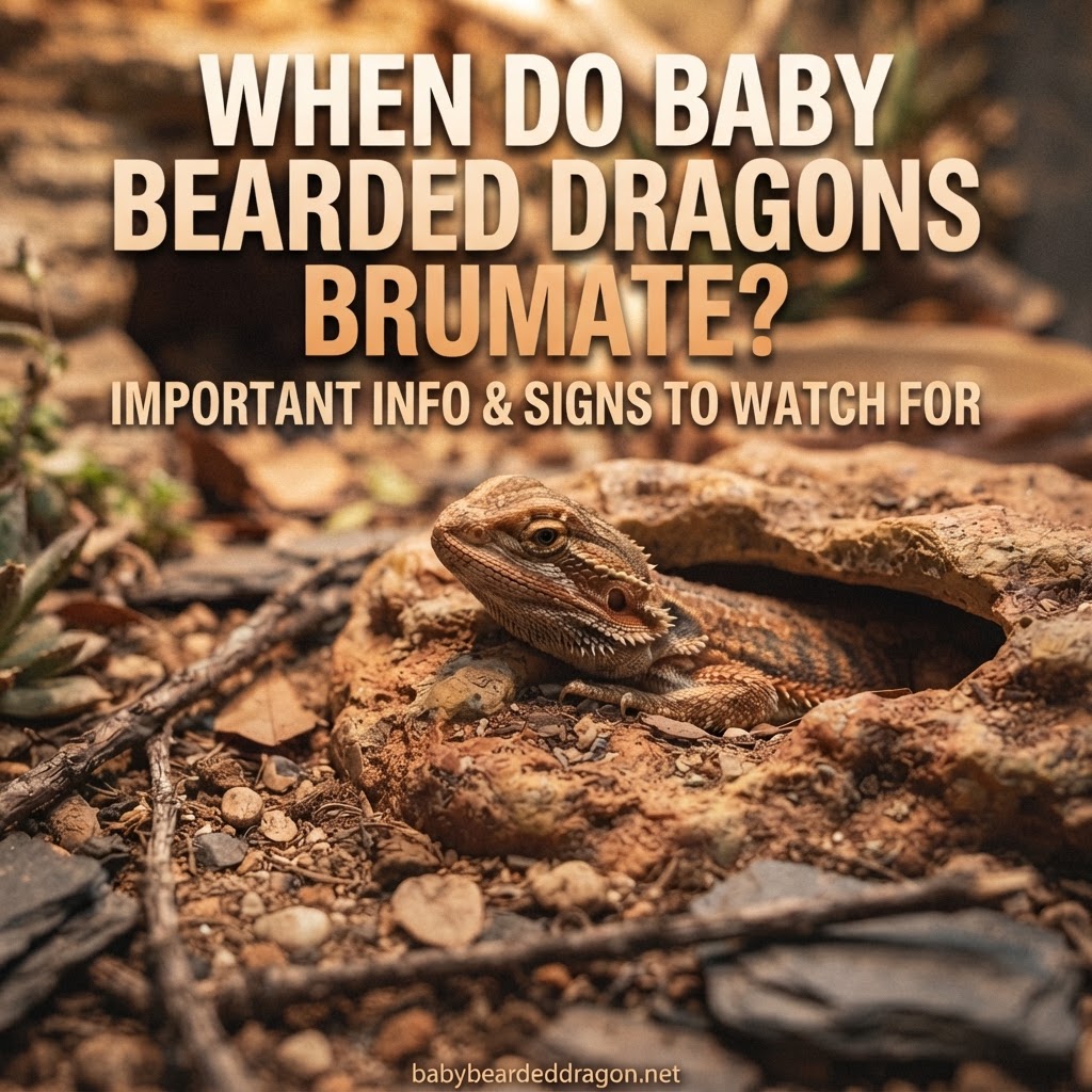 Is Your Baby Bearded Dragon Brumating? What You Need to Know