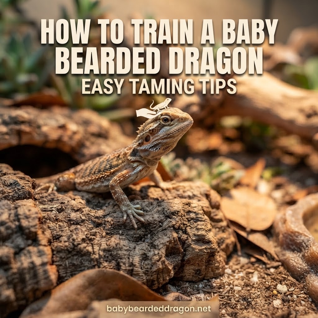 How to Tame Your Baby Bearded Dragon: Beginner-Friendly Tips!