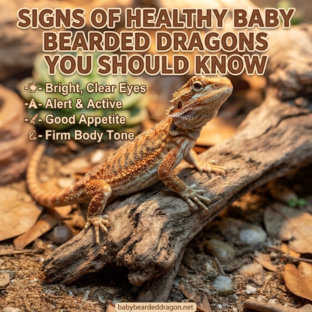 Is Your Baby Bearded Dragon Healthy? 6 Key Signs To Watch For!