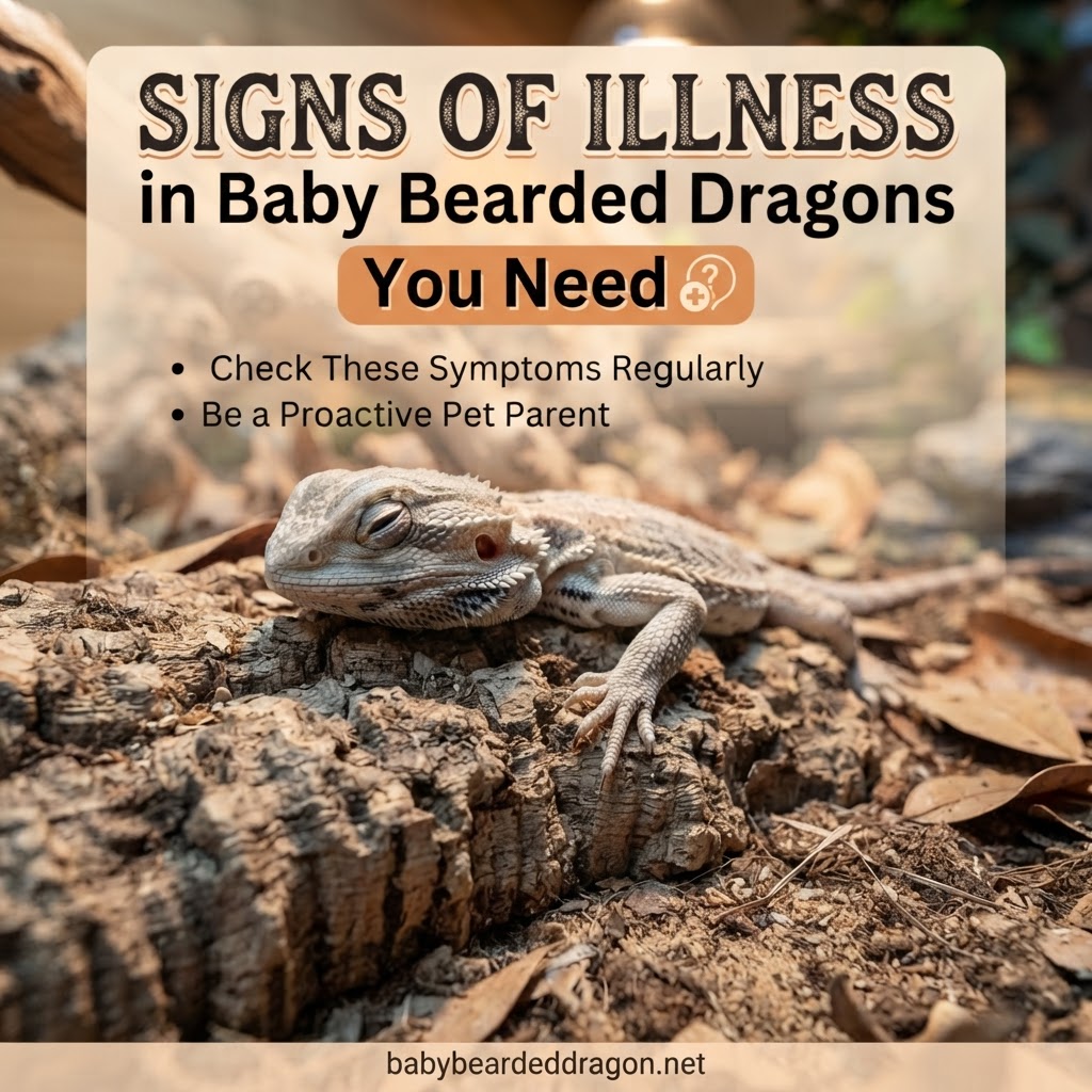 Baby Bearded Dragon Health: Spotting Illness Early!