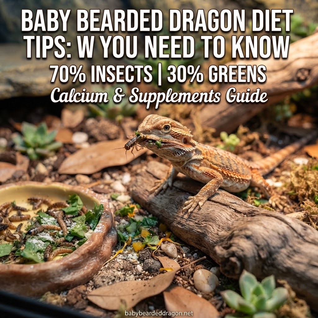 Essential Baby Bearded Dragon Diet Tips for Healthy Growth!