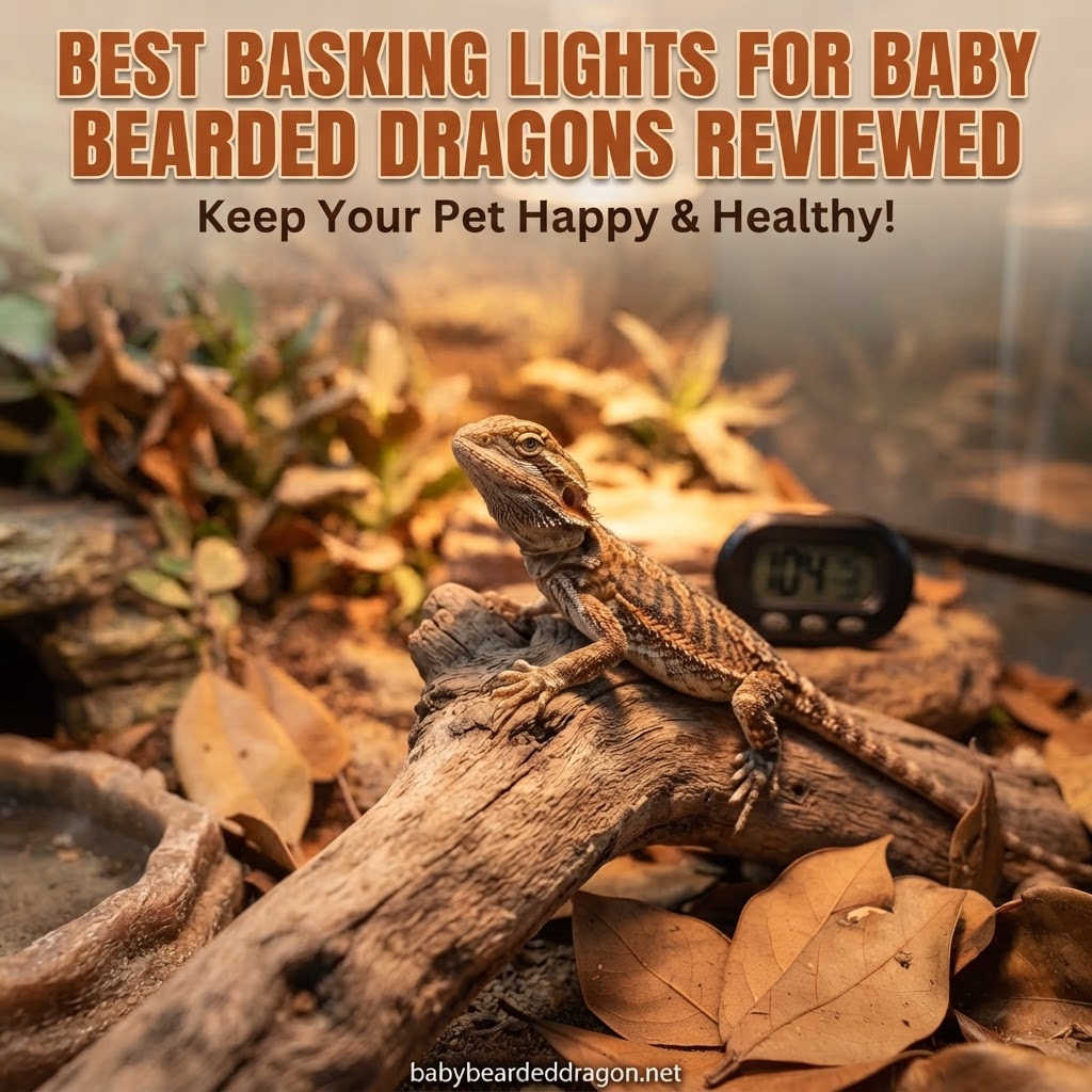 Best Basking Lights for Baby Bearded Dragons: Expert Reviews & Setup Tips