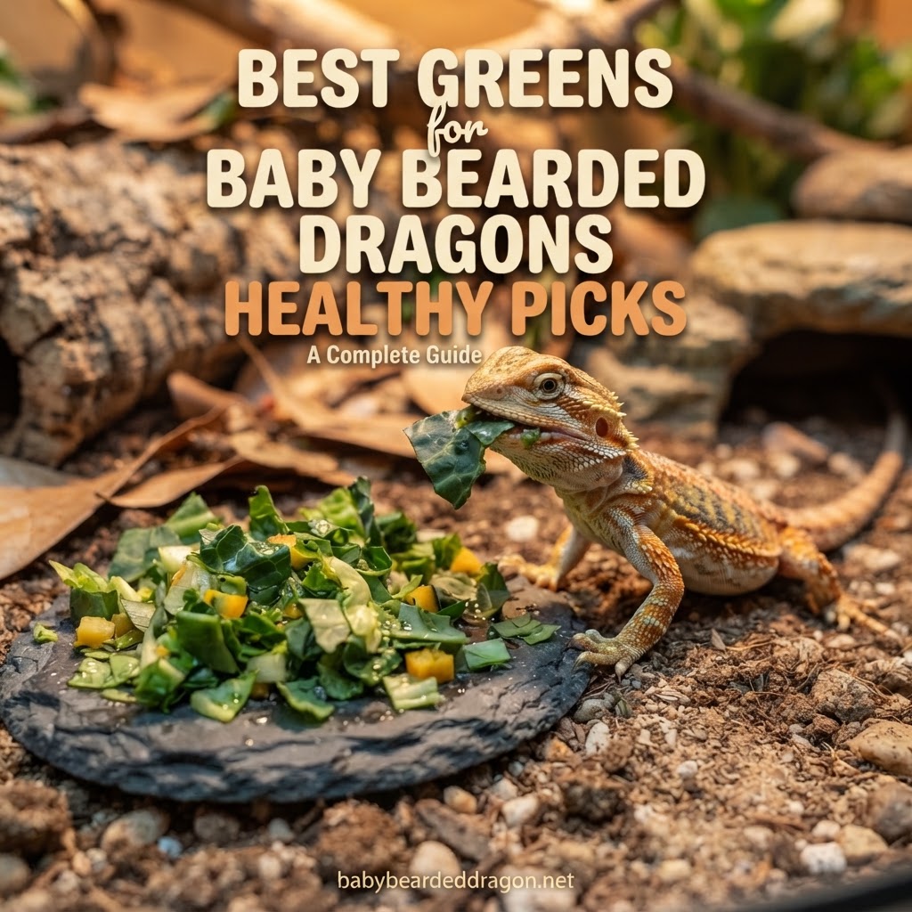 Best Greens for Baby Bearded Dragons: A Healthy Feeding Guide