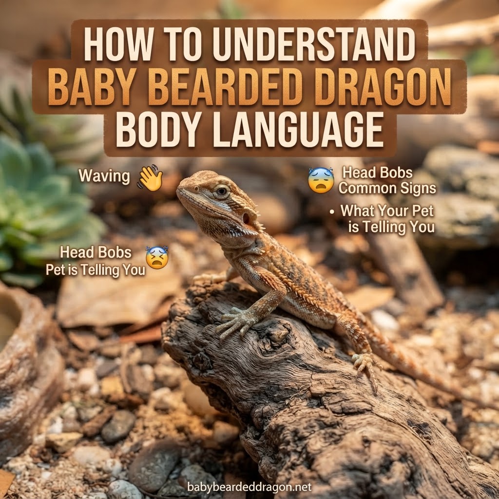 Is Your Baby Bearded Dragon Happy? Decode Their Body Language!