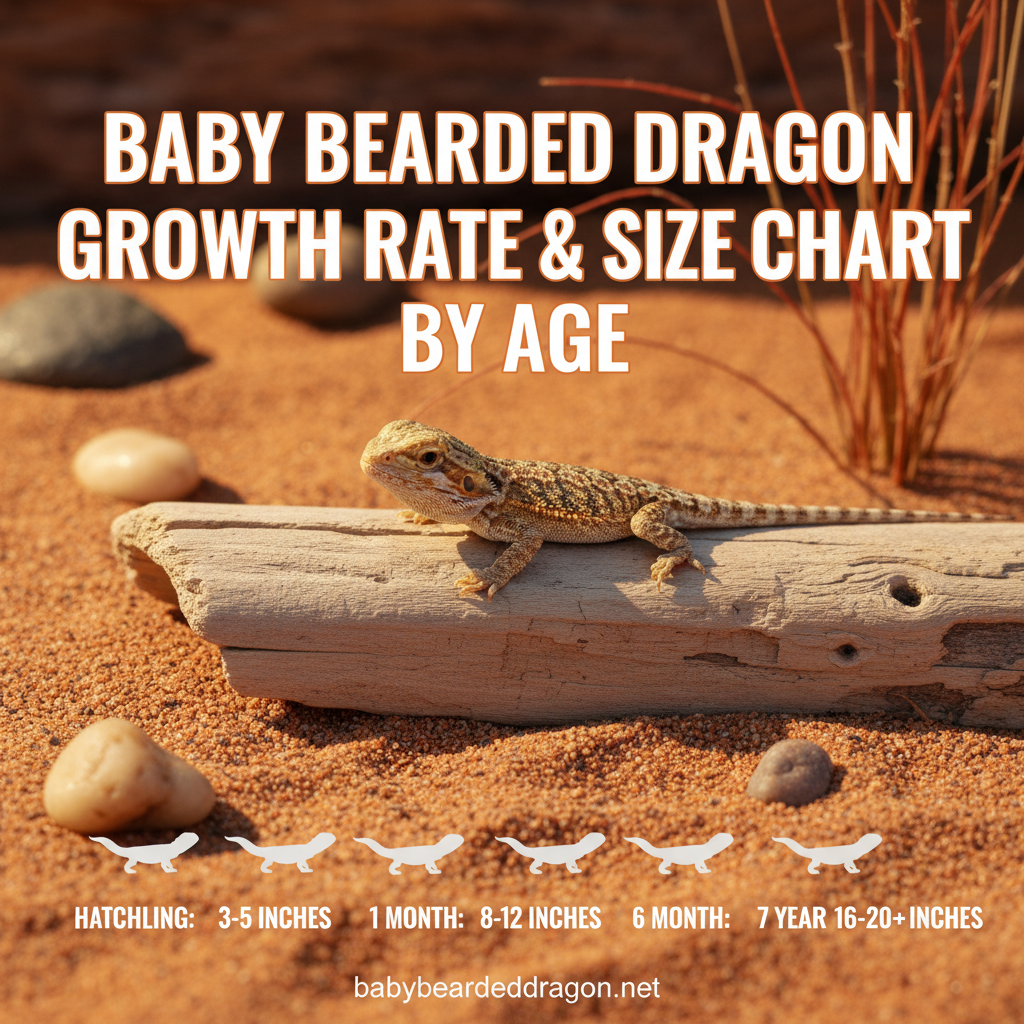 Track Your Baby Bearded Dragon’s Growth: Size & Weight Chart Inside!