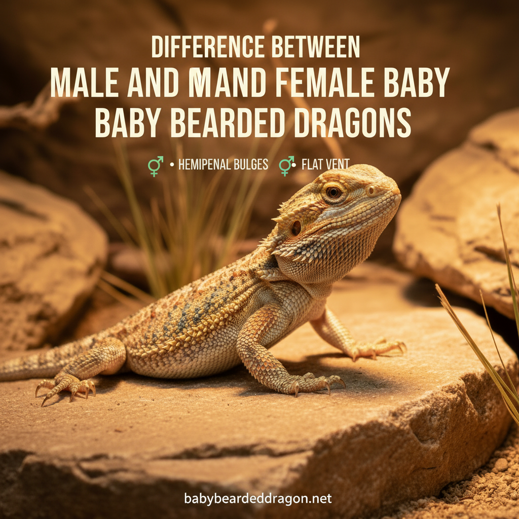 Male Vs. Female Baby Bearded Dragons: Key Differences Explained!