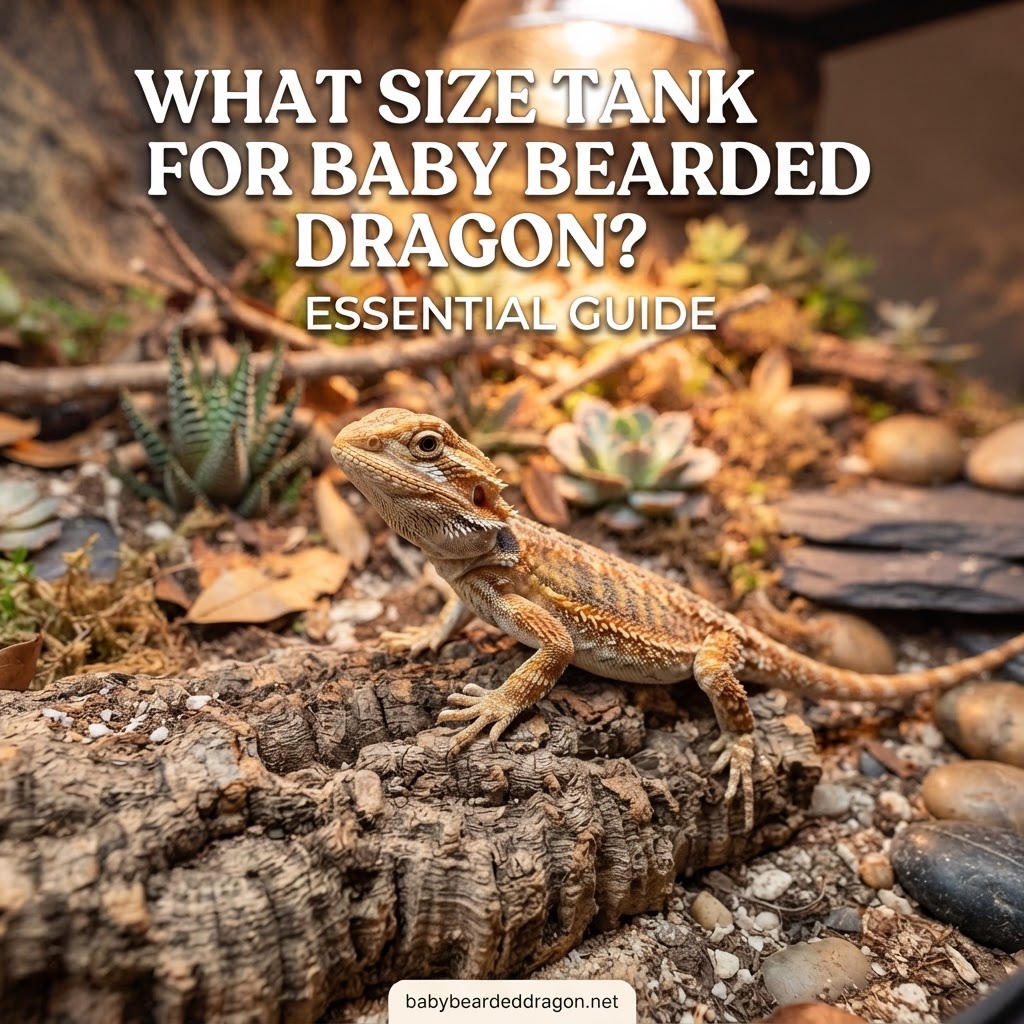 What Size Tank For Baby Bearded Dragon? The Ultimate Beginner Setup Guide