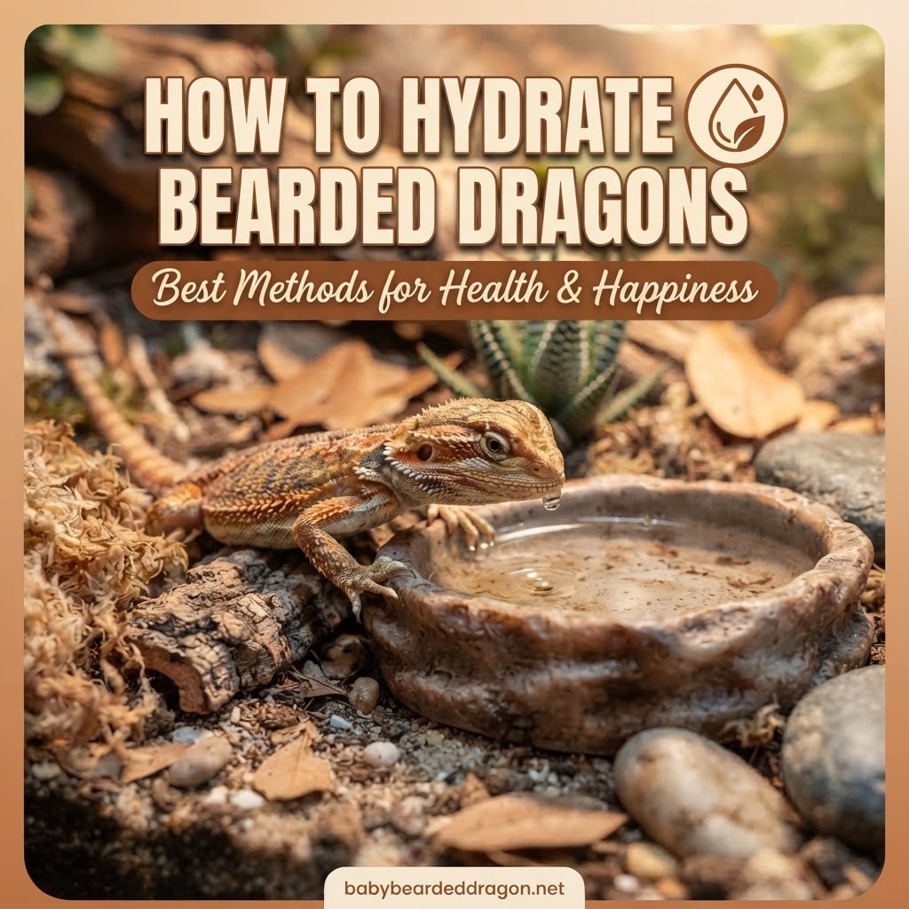 How To Keep Your Baby Bearded Dragon Hydrated: Essential Care Guide