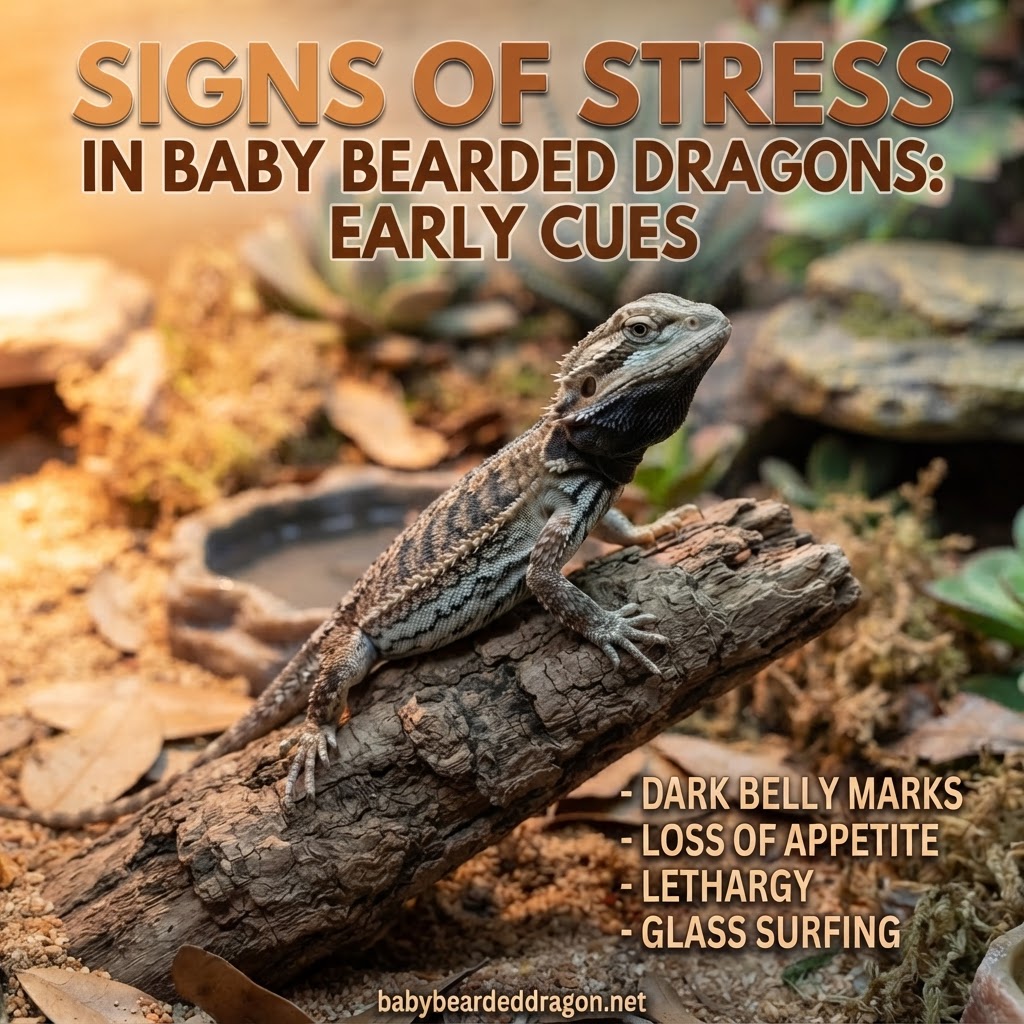 Is Your Baby Bearded Dragon Stressed? 5 Early Warning Signs to Watch For!