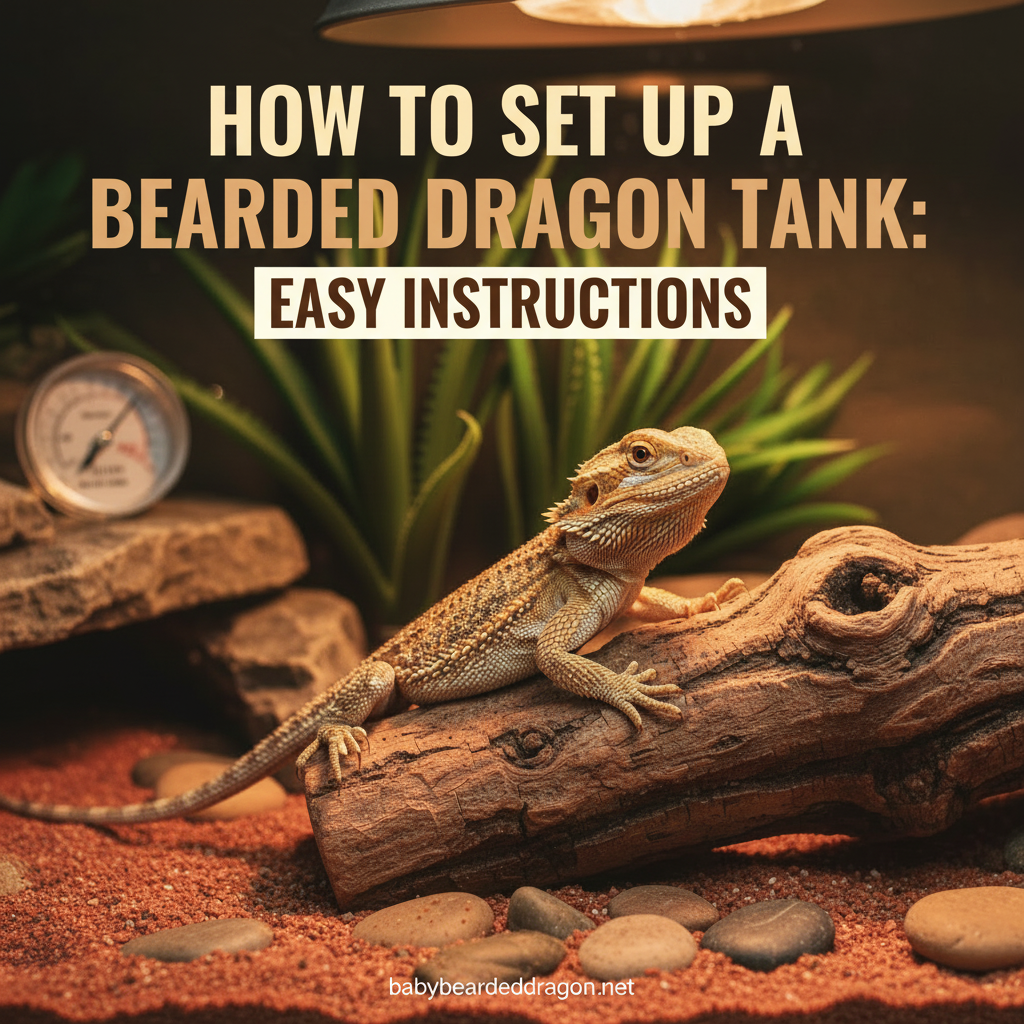 Ultimate Guide to Setting Up a Bearded Dragon Tank – Easy Steps for Beginners!