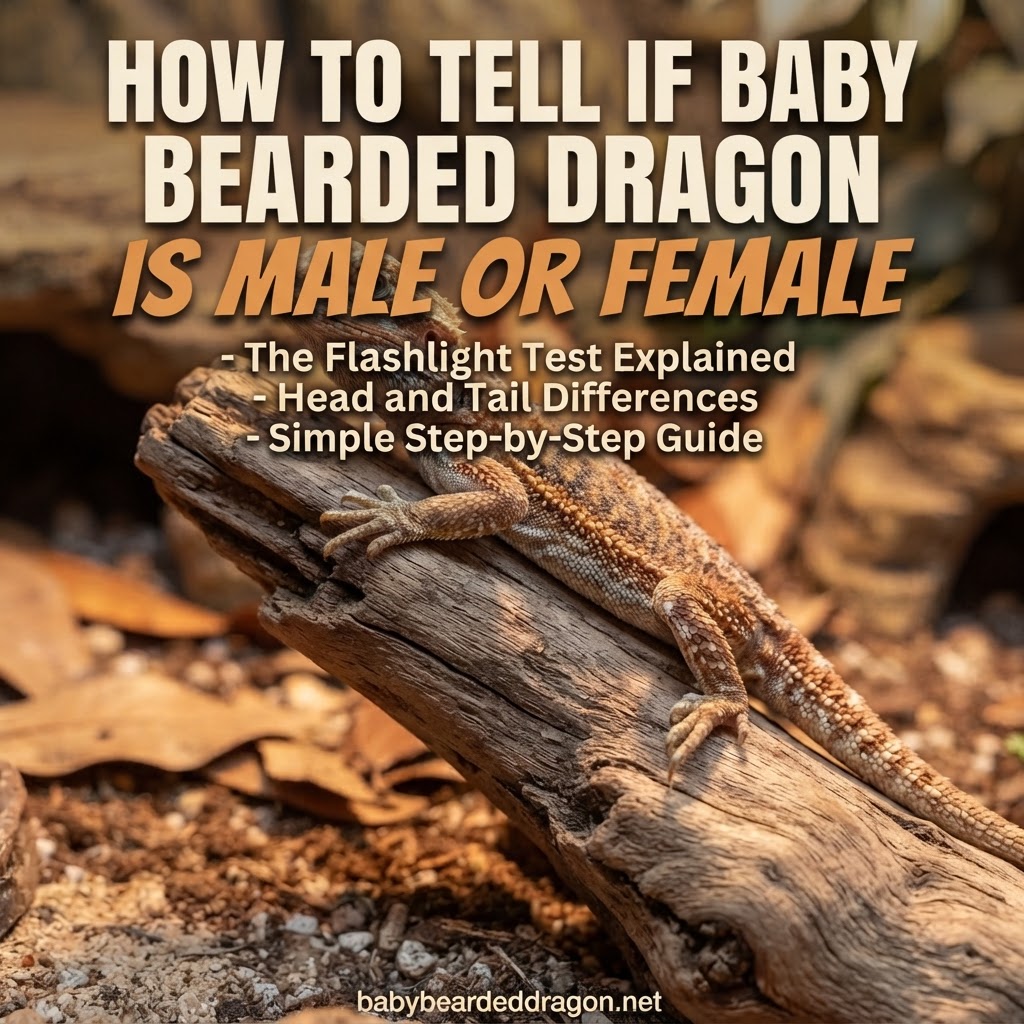 Is Your Baby Bearded Dragon Male or Female? Easy Sexing Guide!