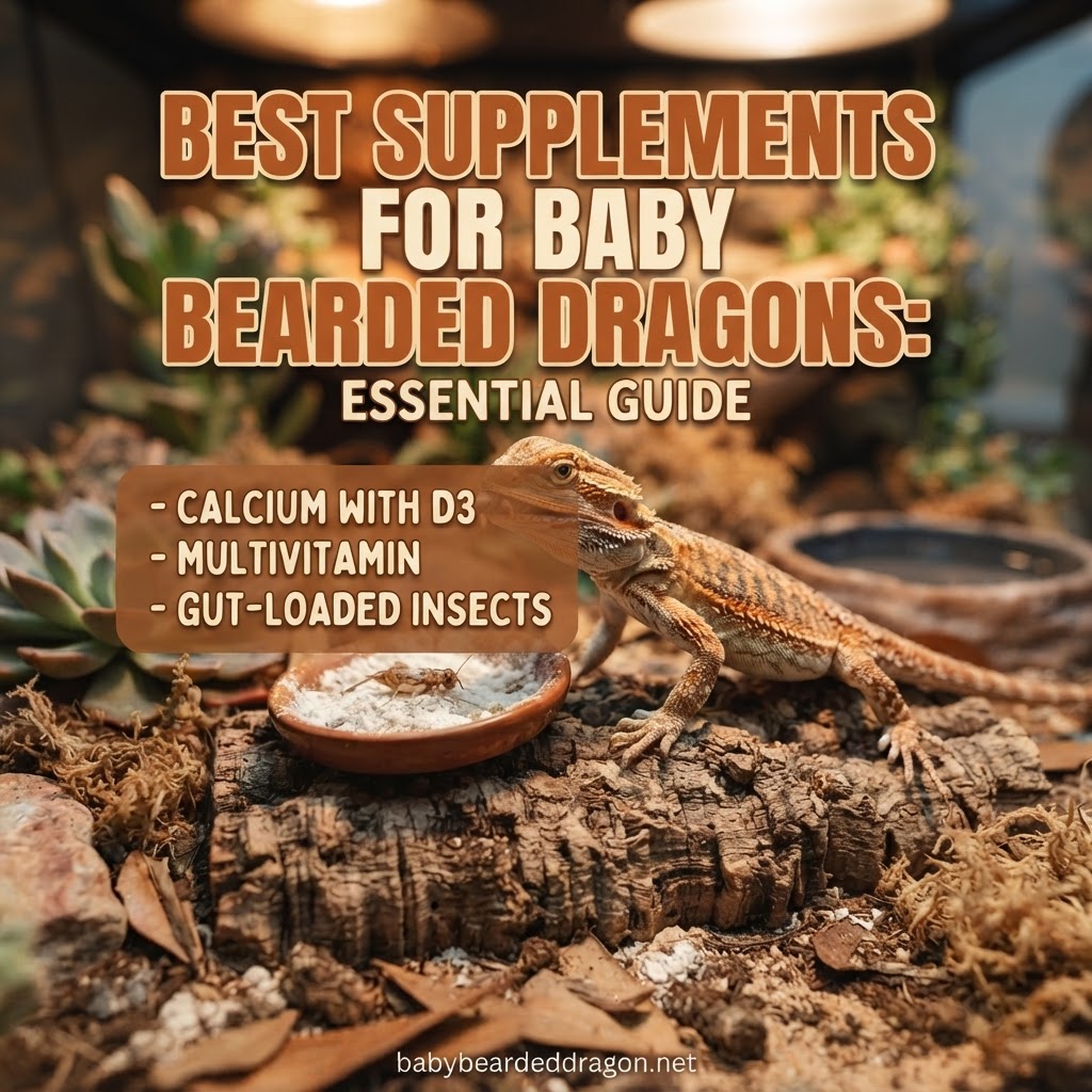 Best Supplements For Baby Bearded Dragons: The Essential Growth Guide