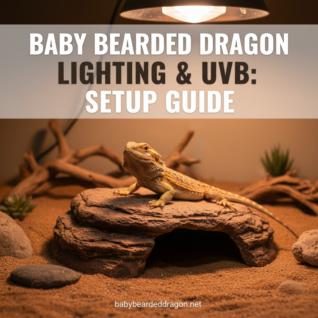 Essential UVB Lighting Setup for Baby Bearded Dragons 🐉💡