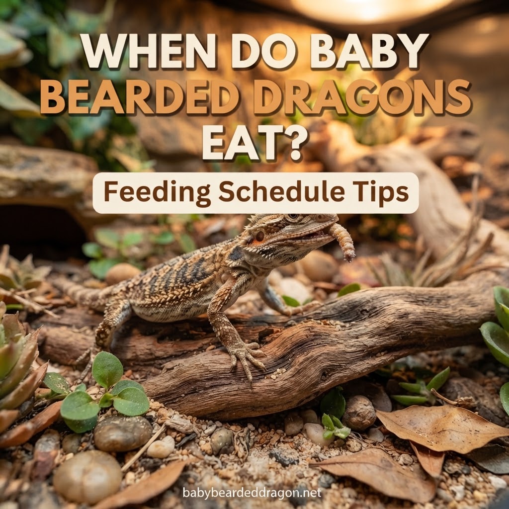 Baby Bearded Dragon Feeding Schedule: A Complete Beginner's Guide