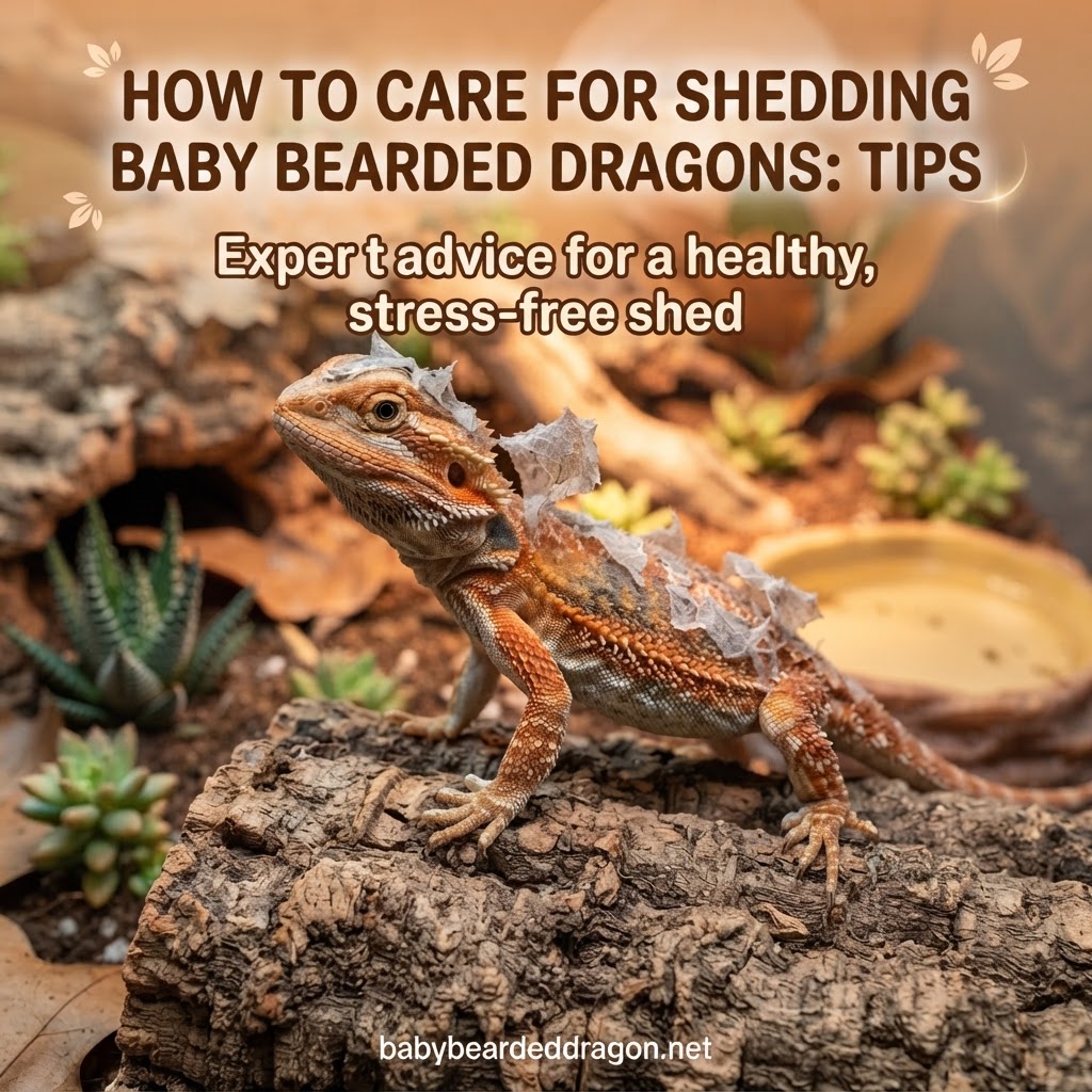 Baby Bearded Dragon Shedding: How to Help Your Little Reptile