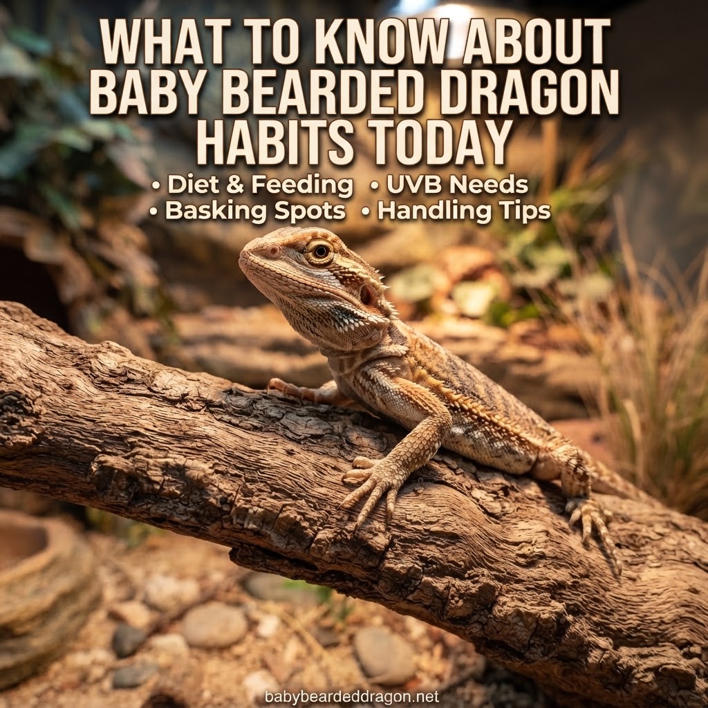 Baby Bearded Dragon Habits: The Essential Beginner’s Guide